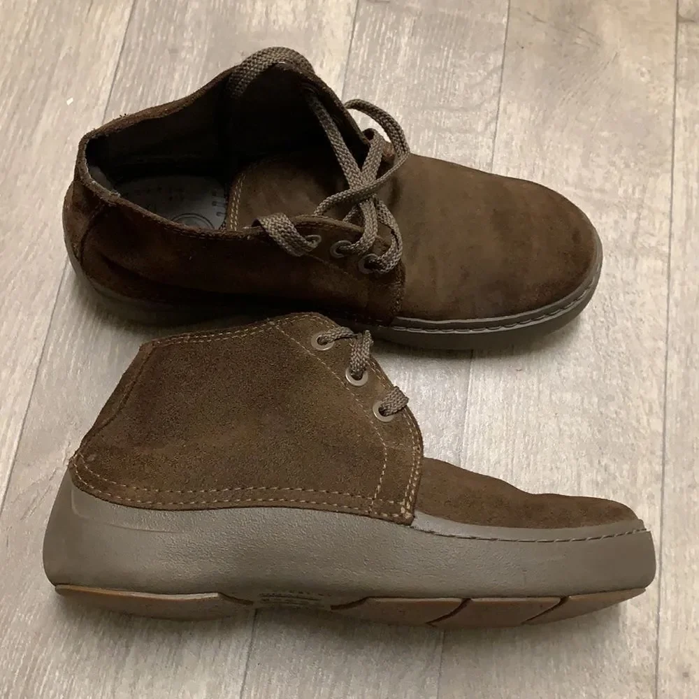 Mens CROCS Hi-Cruiser Suede Lace Up Chukka Boots‎